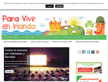 Tablet Screenshot of paravivirenirlanda.com